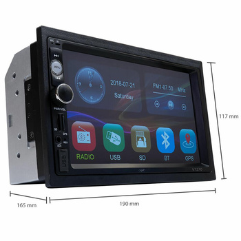 Radio Samochodowe Pni V7270 2DIN 7`GPS 